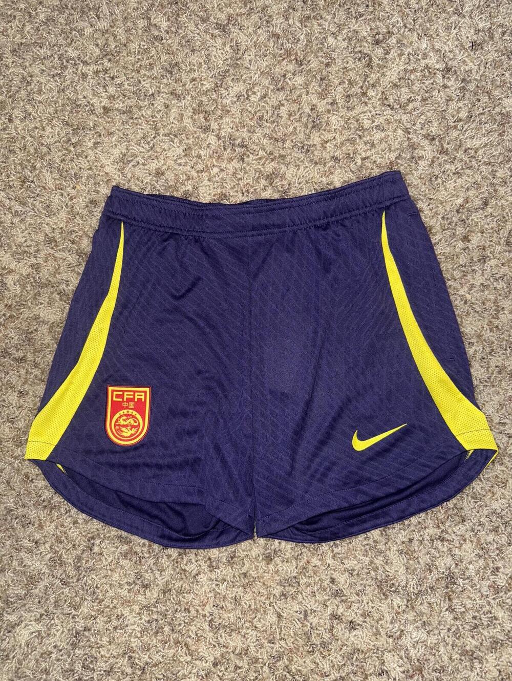 Nike Women’s China National Team Association Football Soccer Shorts Sample